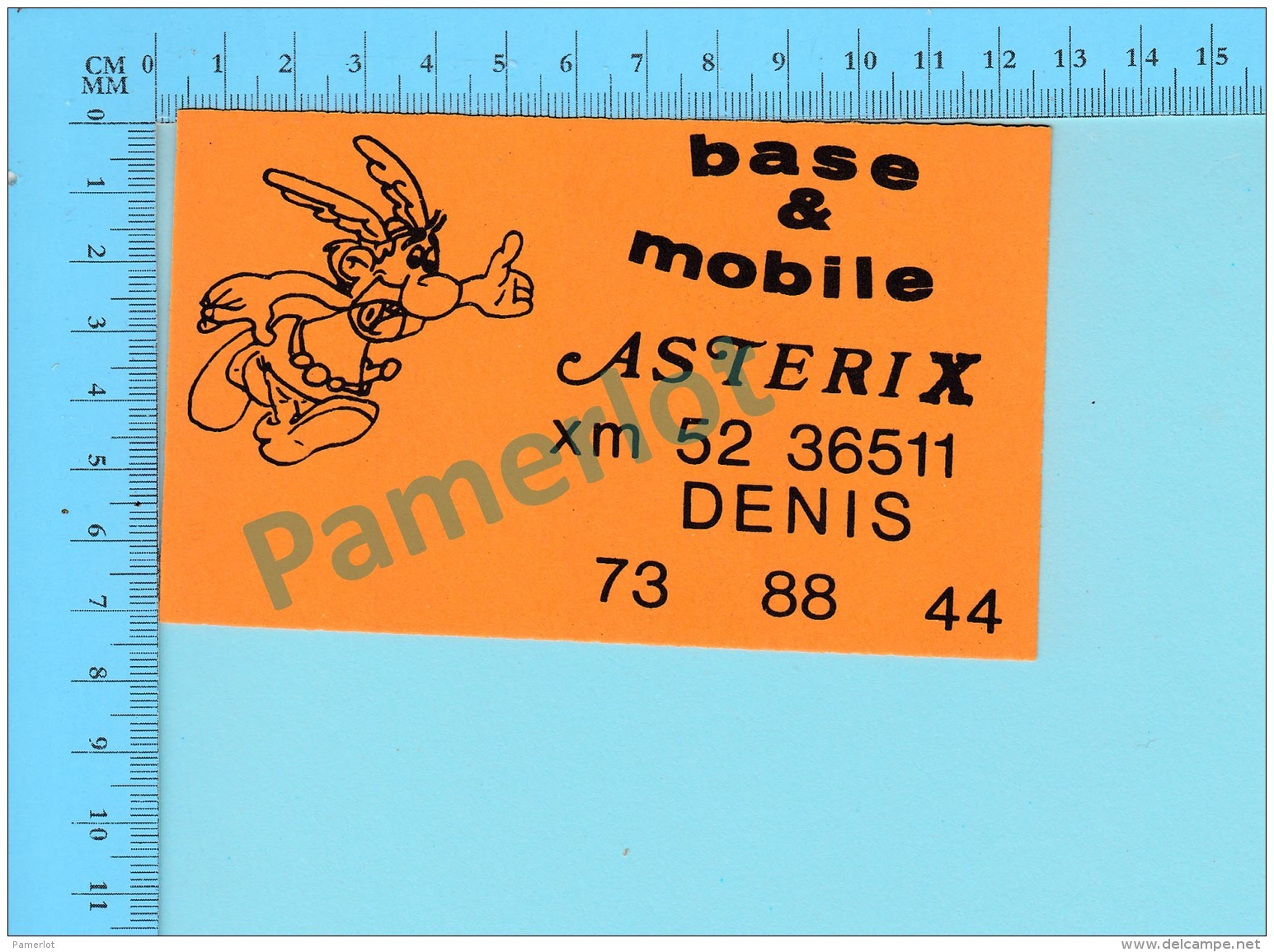 QSL- CB- Base Et Mobile Asterix  - Montreal Quebec- 2 Scans - CB