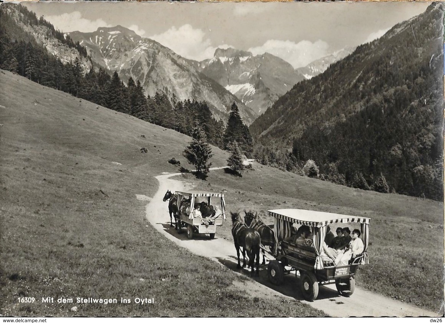 Mit Dem Stellwagen Ins Oytal Bei Oberstdorf Im Allgaü - Oberstdorf