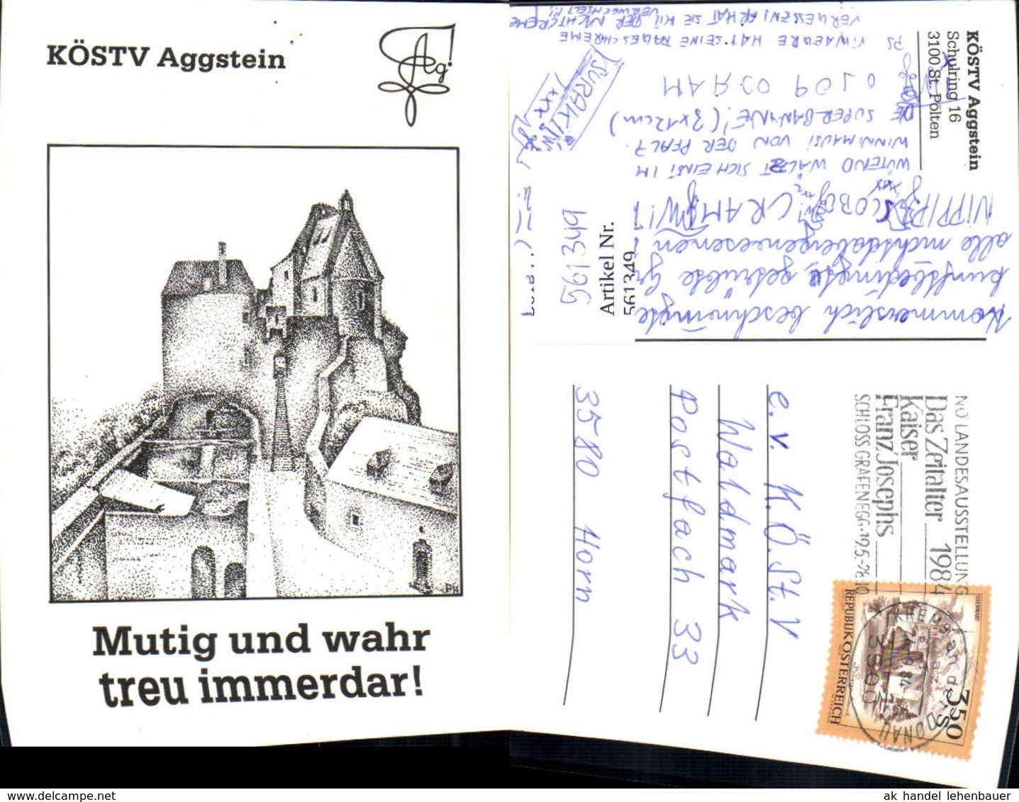 561349,Studentika Studentica K&Ouml;StV Aggstein Ruine - Schools