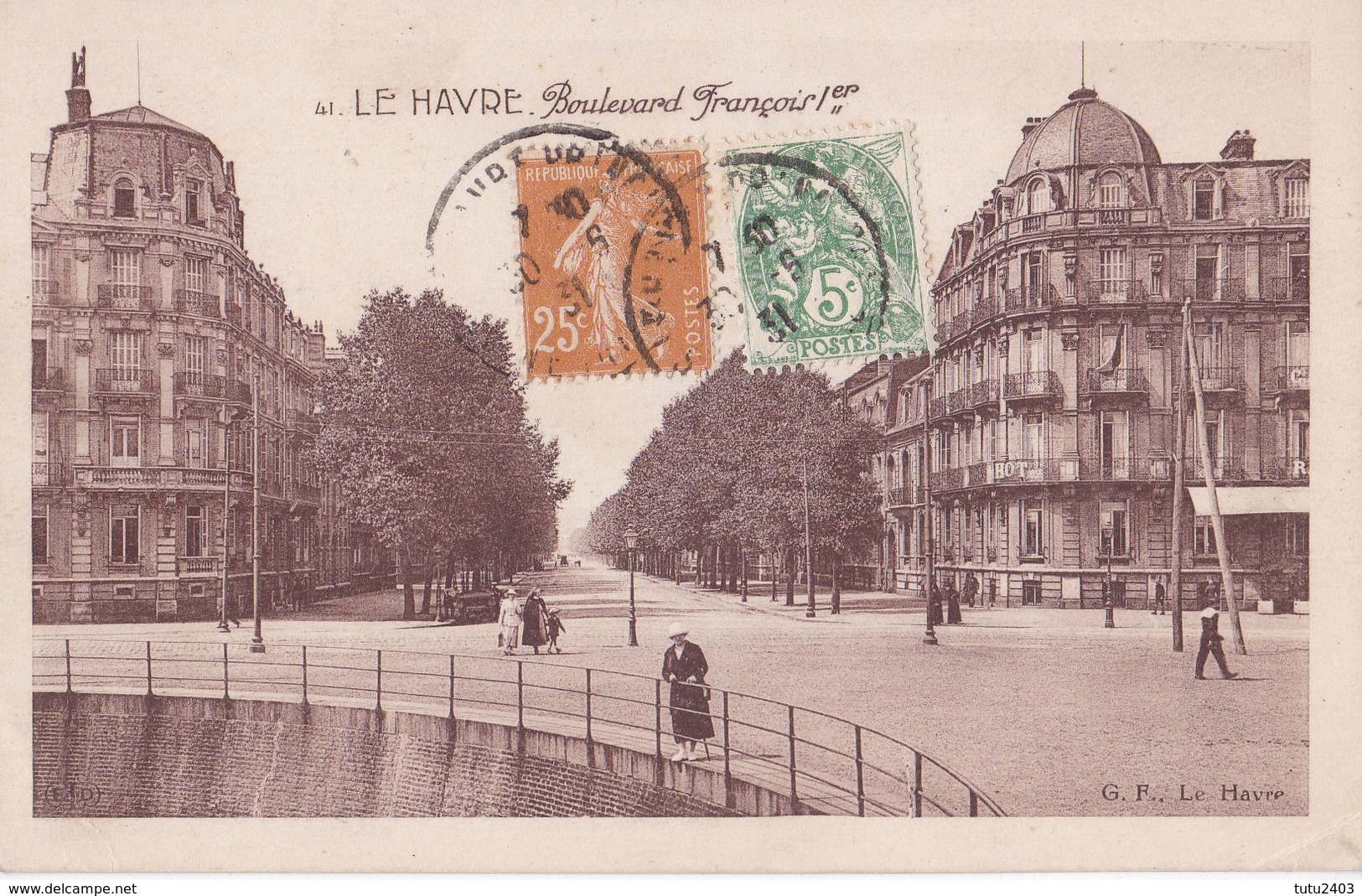 41 LE HAVRE                    Boulevard François 1er - Forêt De Montgeon