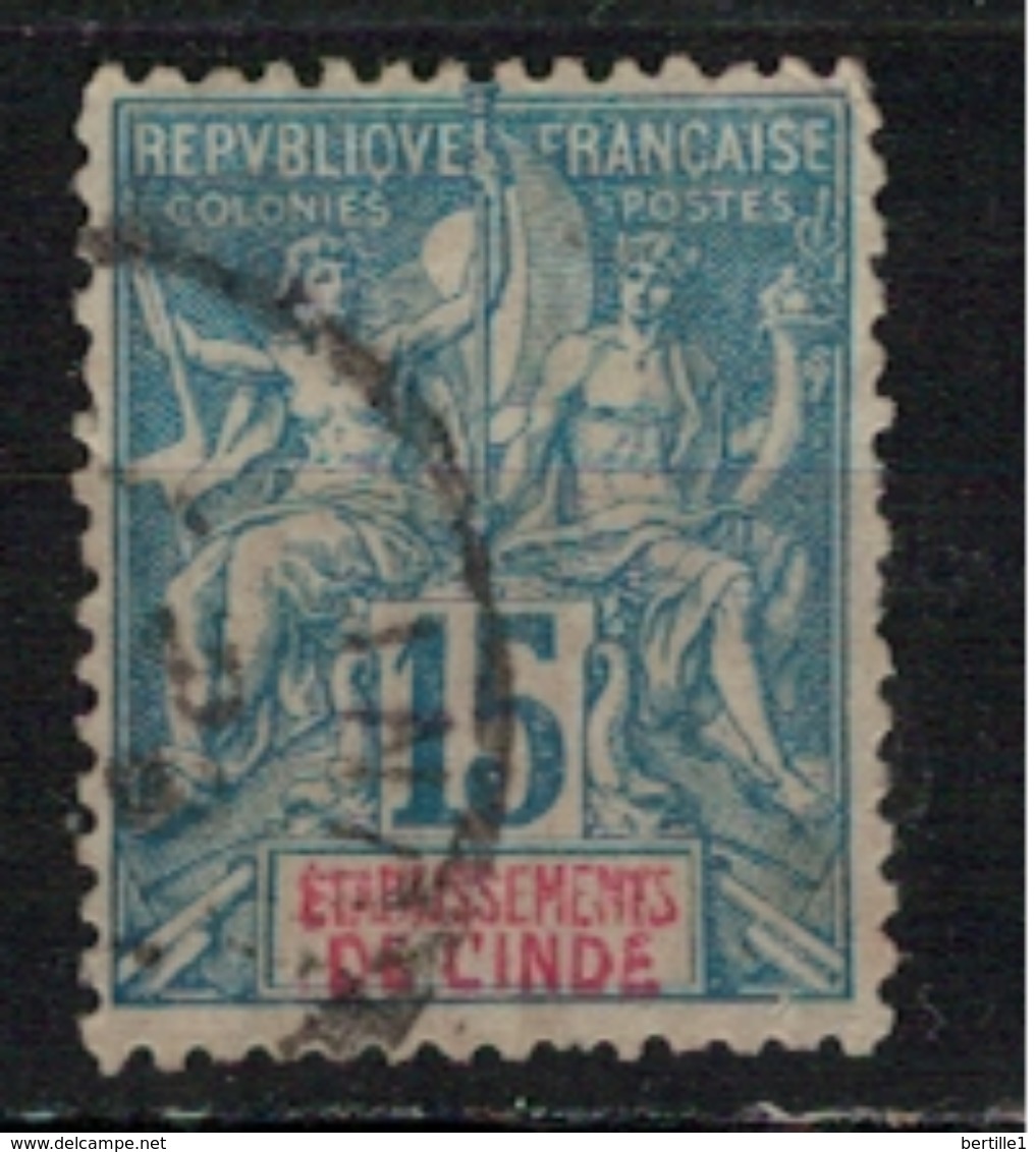 INDE     N°  YVERT    6  ( 1 )    OBLITERE       ( O   2/63 ) - Used Stamps