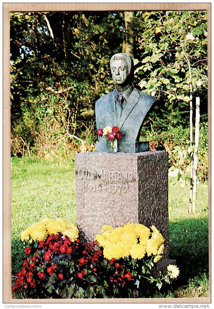 X640529  ARCANGUES Buste Luis MARIANO 1914-1970 Par Sculpteur Paul BELMONDO Pays BASQUE Euskadi - Autres & Non Classés