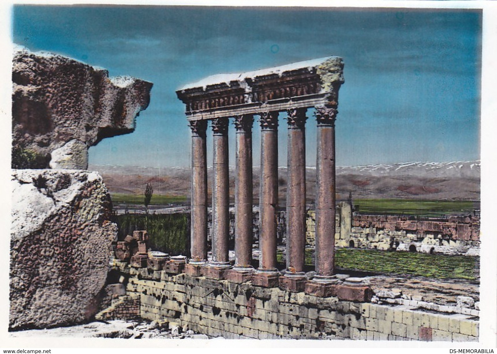 Lebanon Baalbek - The Six Columns Of Jupiter Temple - Lebanon