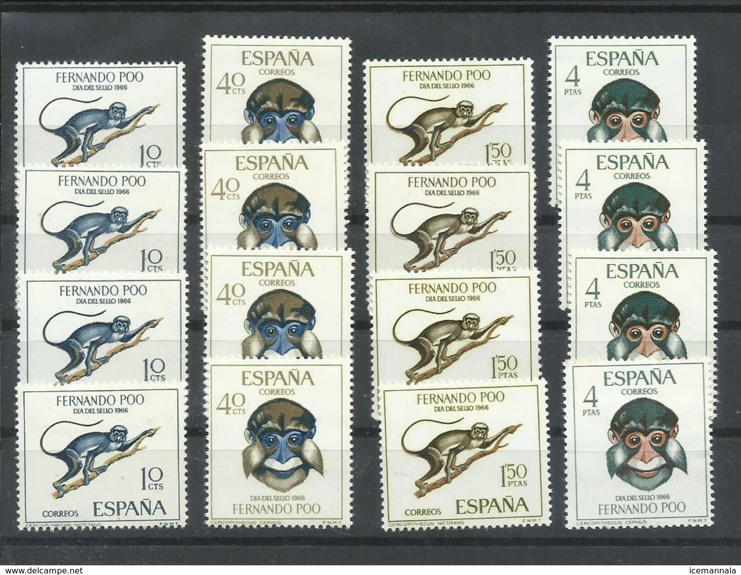 FERNANDO POO  EDIFIL  251/54    ( 4 SERIES)   MNH  ** - Fernando Poo