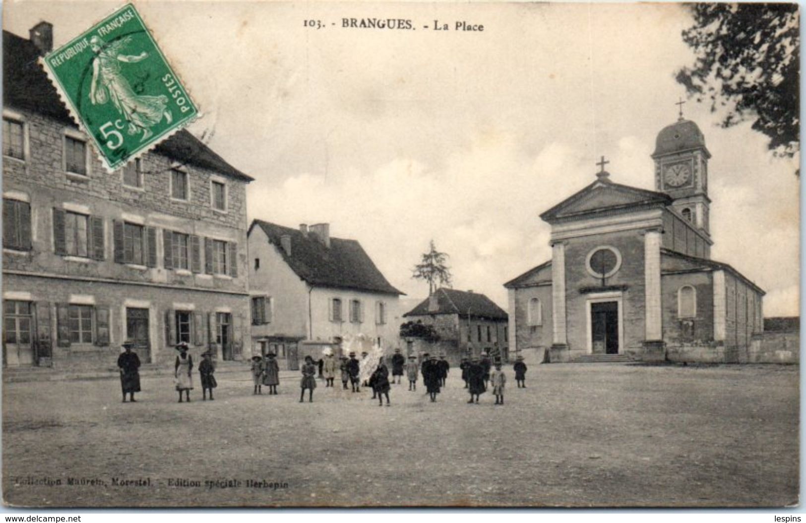 38 - BRANGUES --  La Place - Brangues