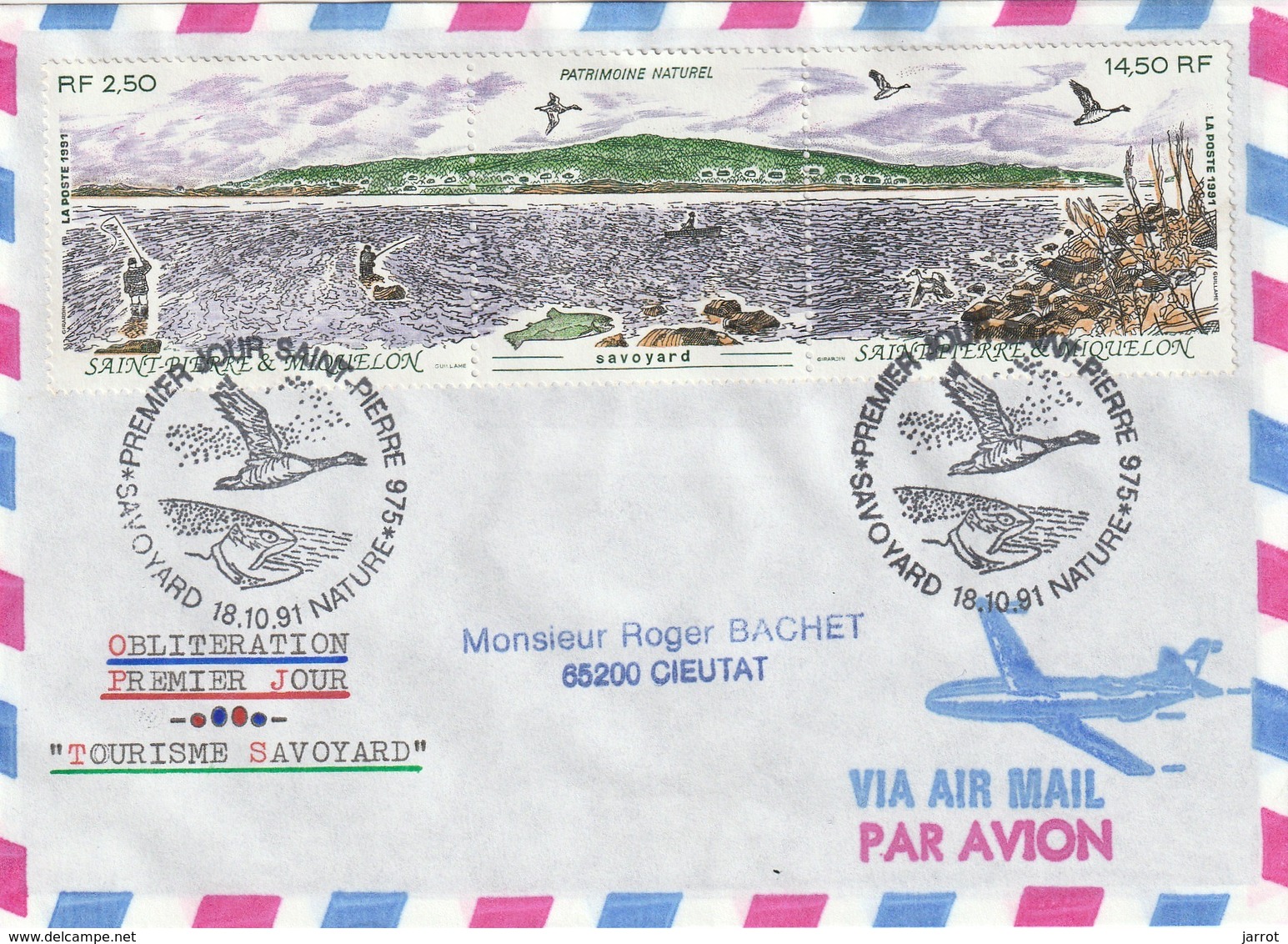 Lot De 15 Enveloppes 1991 Dont PA Ayant Circulées - Collezioni & Lotti