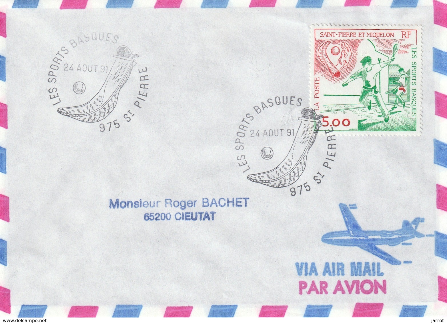 lot de 15 enveloppes 1991 dont PA ayant circulées