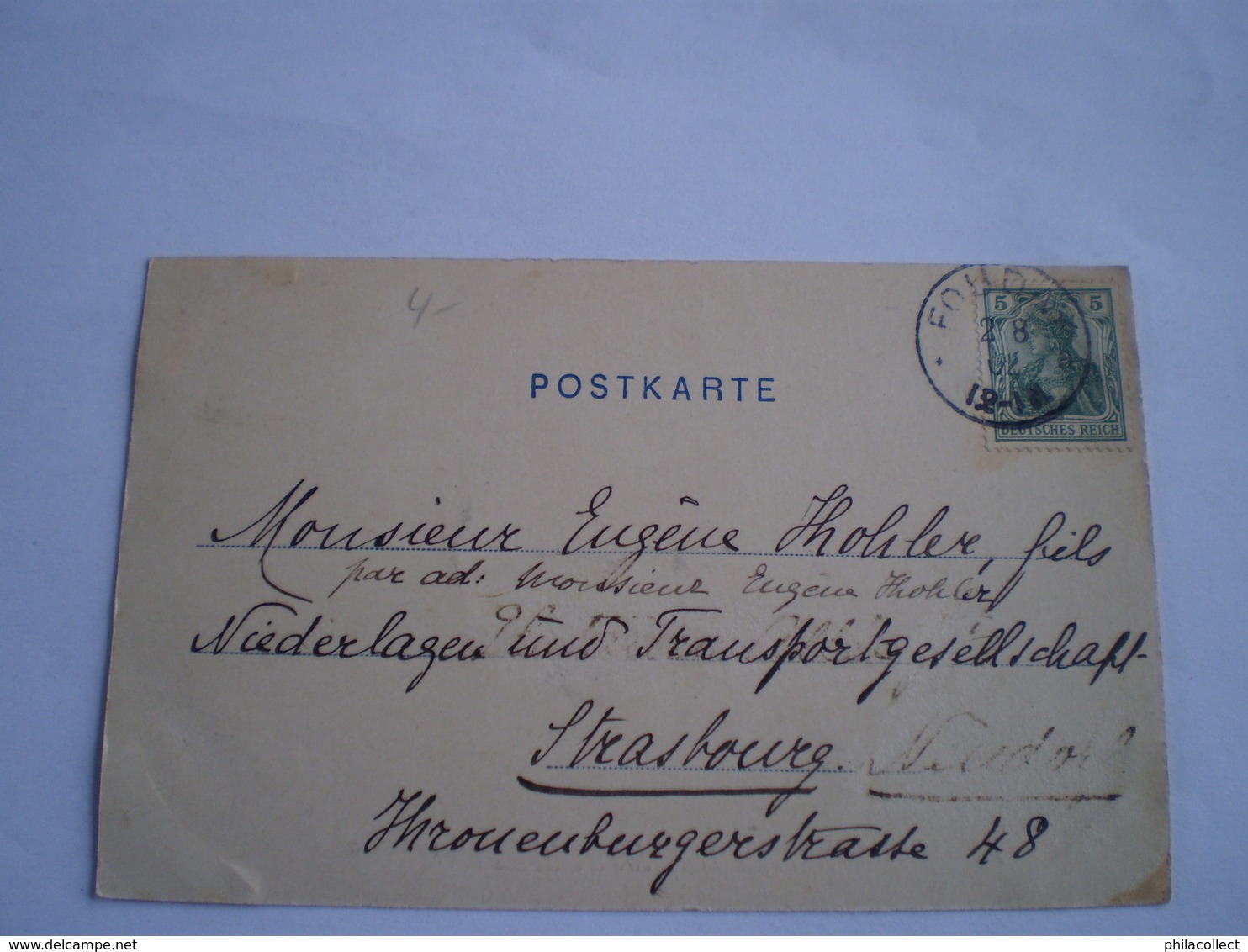 Douane - Frontiere - Grenze // Didolshausen (Colmar - Kaysersberg) No 4 // 1902 - Douane