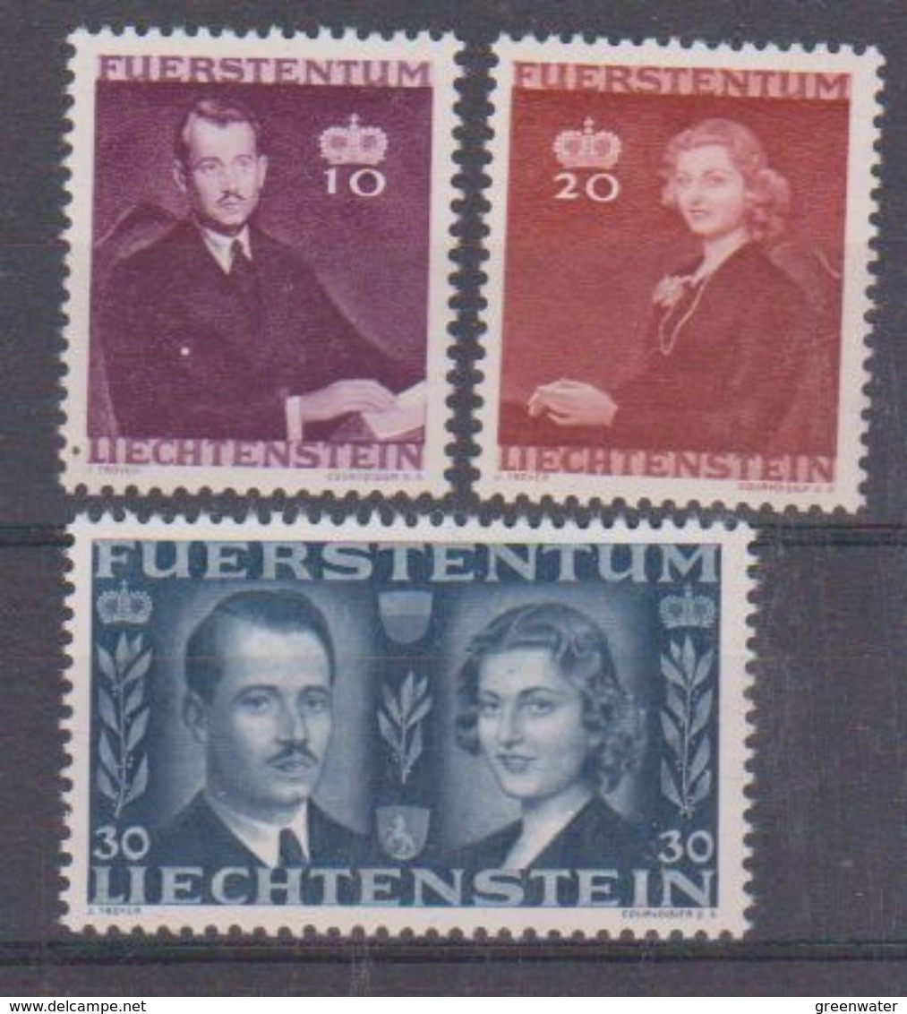 Liechtenstein 1943 Vermählung 3v ** Mnh (38020) - Ongebruikt