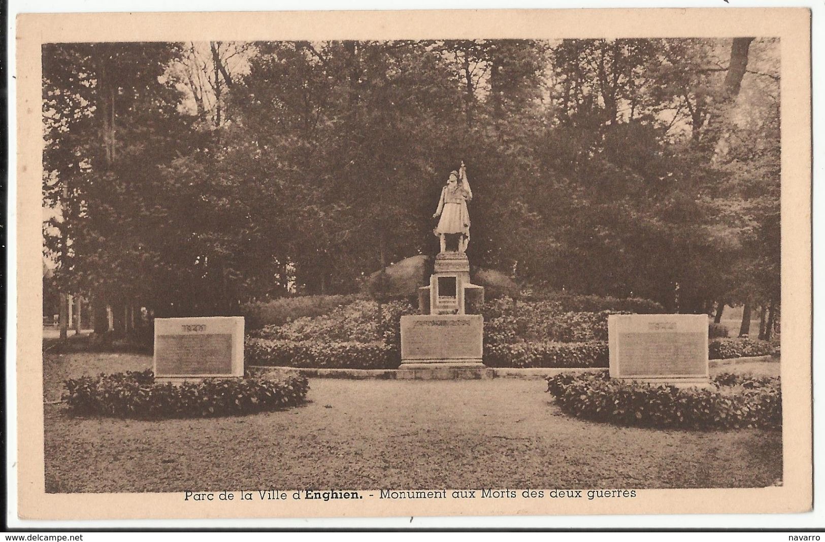 Enghien - Parc De La Ville D'Enghien - Monument Aux Morts Des Deux Guerres - Edingen