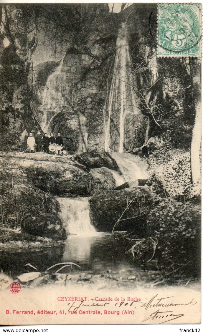 01. Ceyzériat. Cascade De La Roche - Non Classés