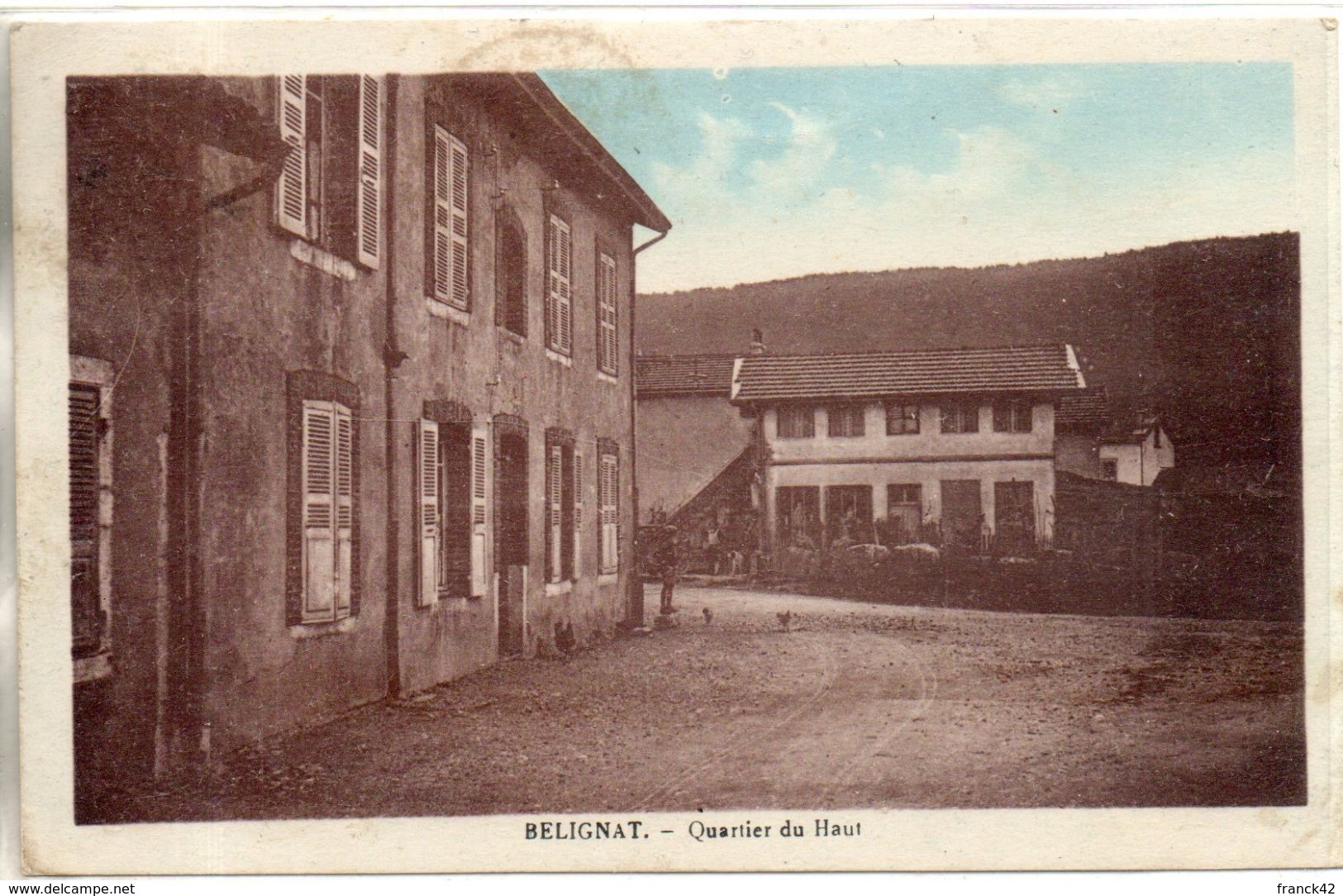 01. Belignat. Quartier Du Haut - Non Classés