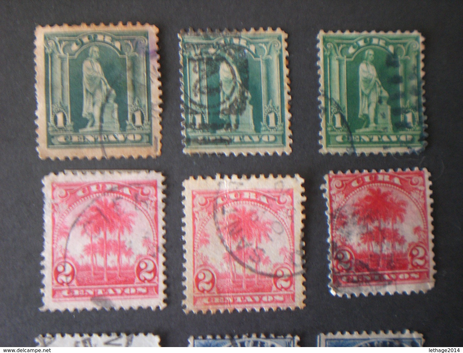 CUBA 1899 Country Scenes - For Earlier Issues See Spanish Cuba - Used Stamps