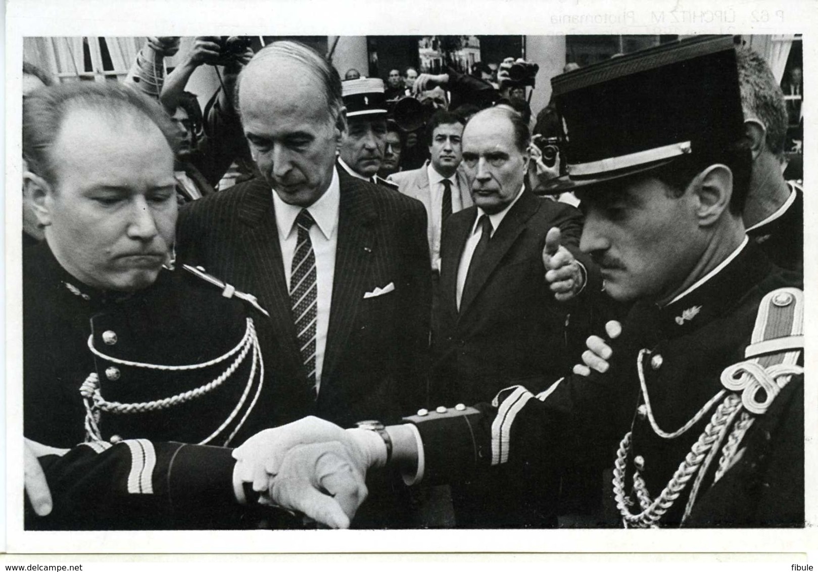 P 62 LIPCHITZ Photomania  21 Mi 1981 Succesion Valéry Giscard D'Estaing François Mittérand - Photographie