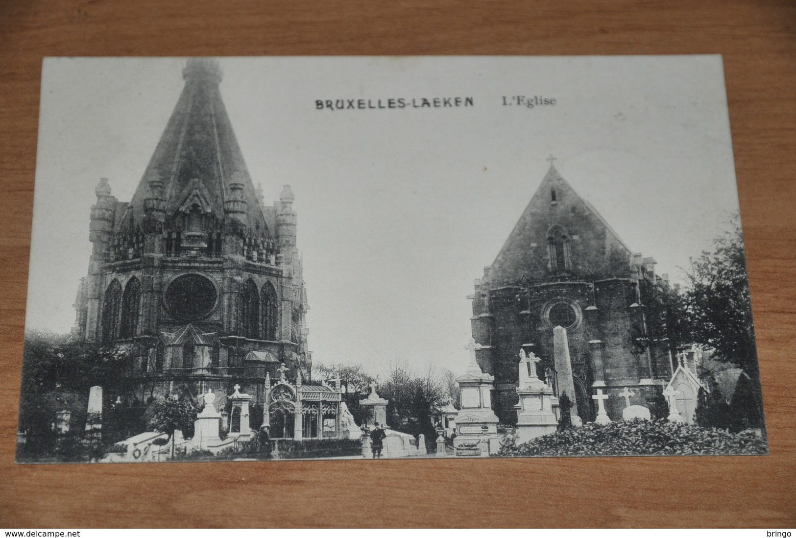 804- Bruxelles Laeken, L' Eglise - 1912 - Andere & Zonder Classificatie