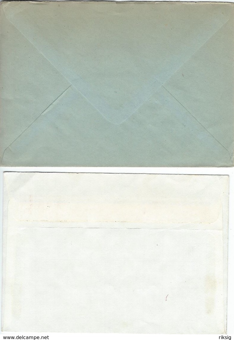 Greenland - 2 Covers Sent To Denmark. H-1314 - Other & Unclassified