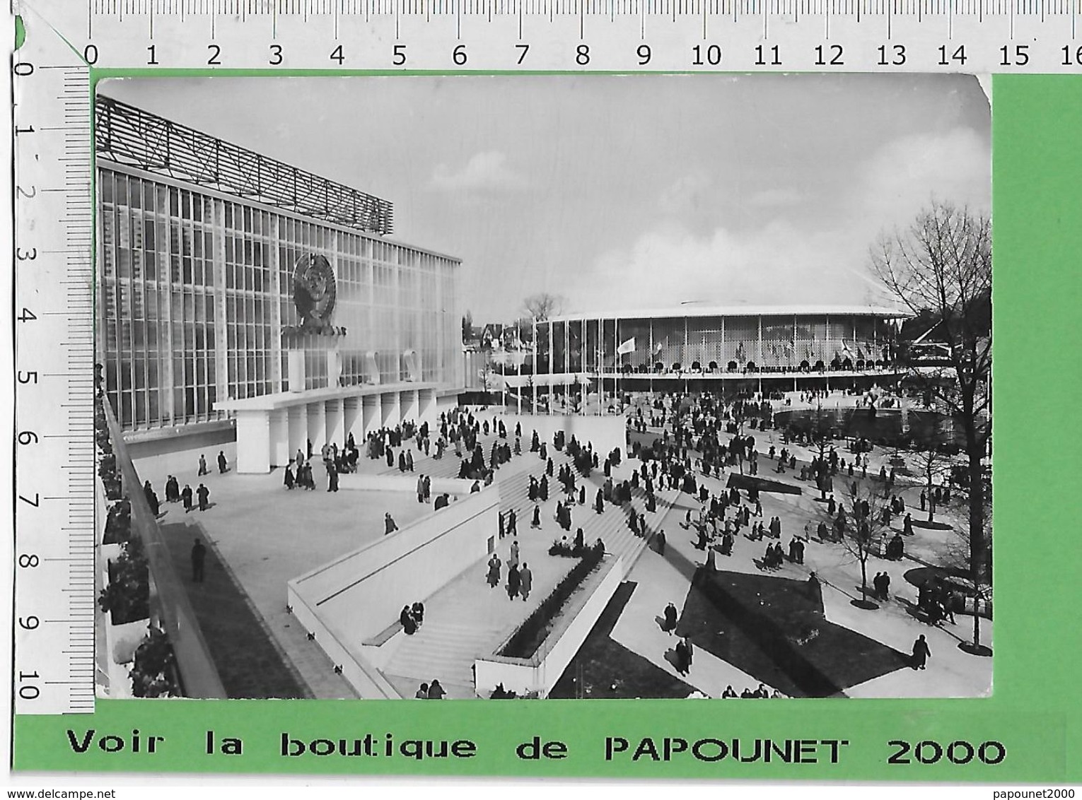 000445-E BE04 1000-EXPO 58 - Expositions Universelles