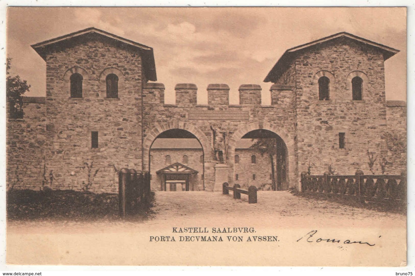 KASTELL SAALBURG - Porta Decumana Von Avssen - Saalburg