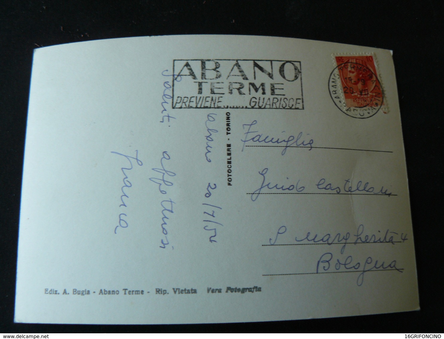 1959  ABANO TERME ...SORGENTE MONTIRONE - Altri & Non Classificati