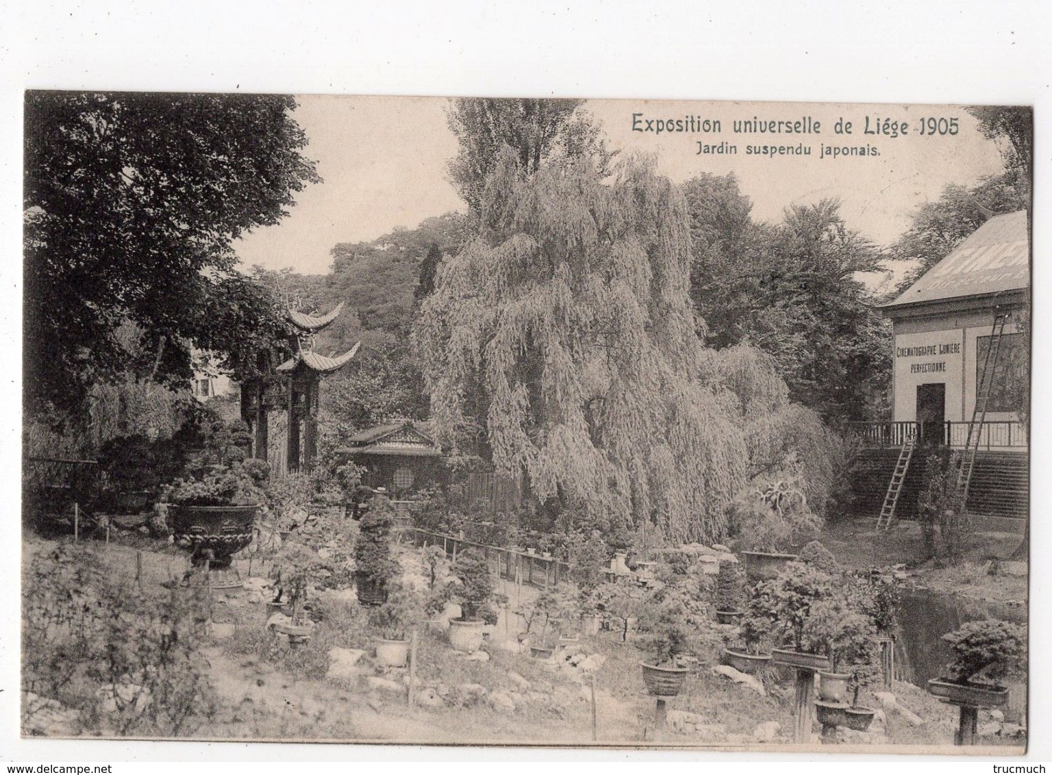 61 - LIEGE EXPOSITION 1905  - Jardin Suspendu Japonais *NELS N° 199 L* - Liege