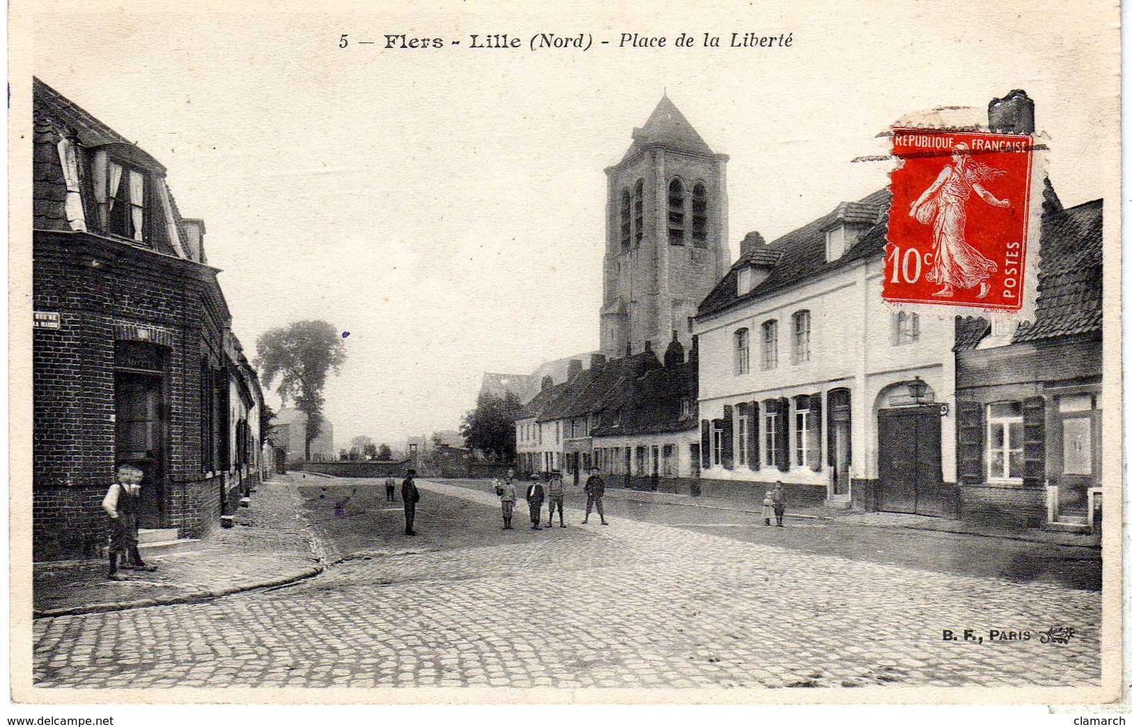 NORD-Flers-Lille-Place De La Liberté - BF Paris 5 - Autres & Non Classés