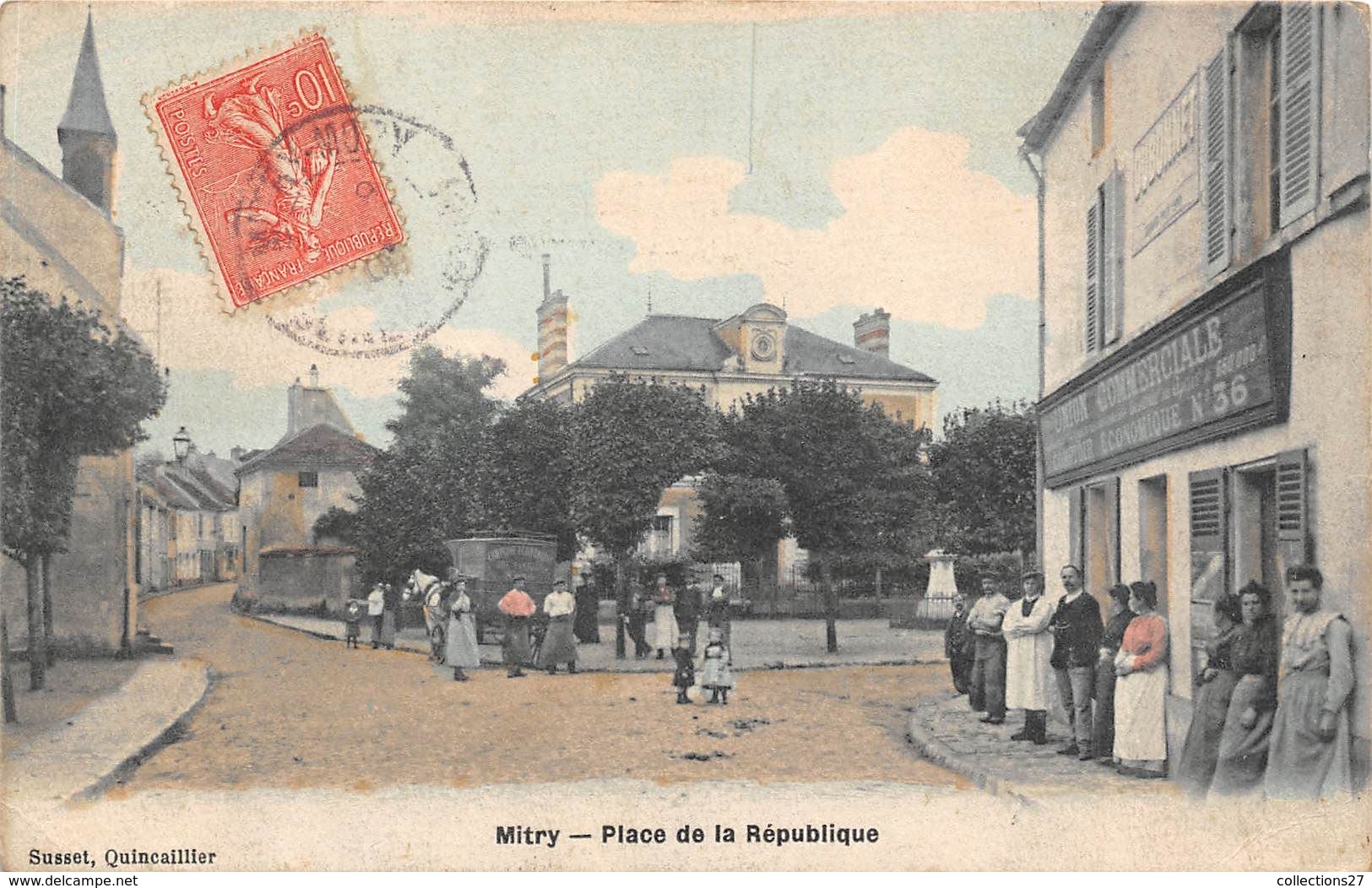 77-MITRY- PLACE DE LA REPUBLIQUE - Mitry Mory