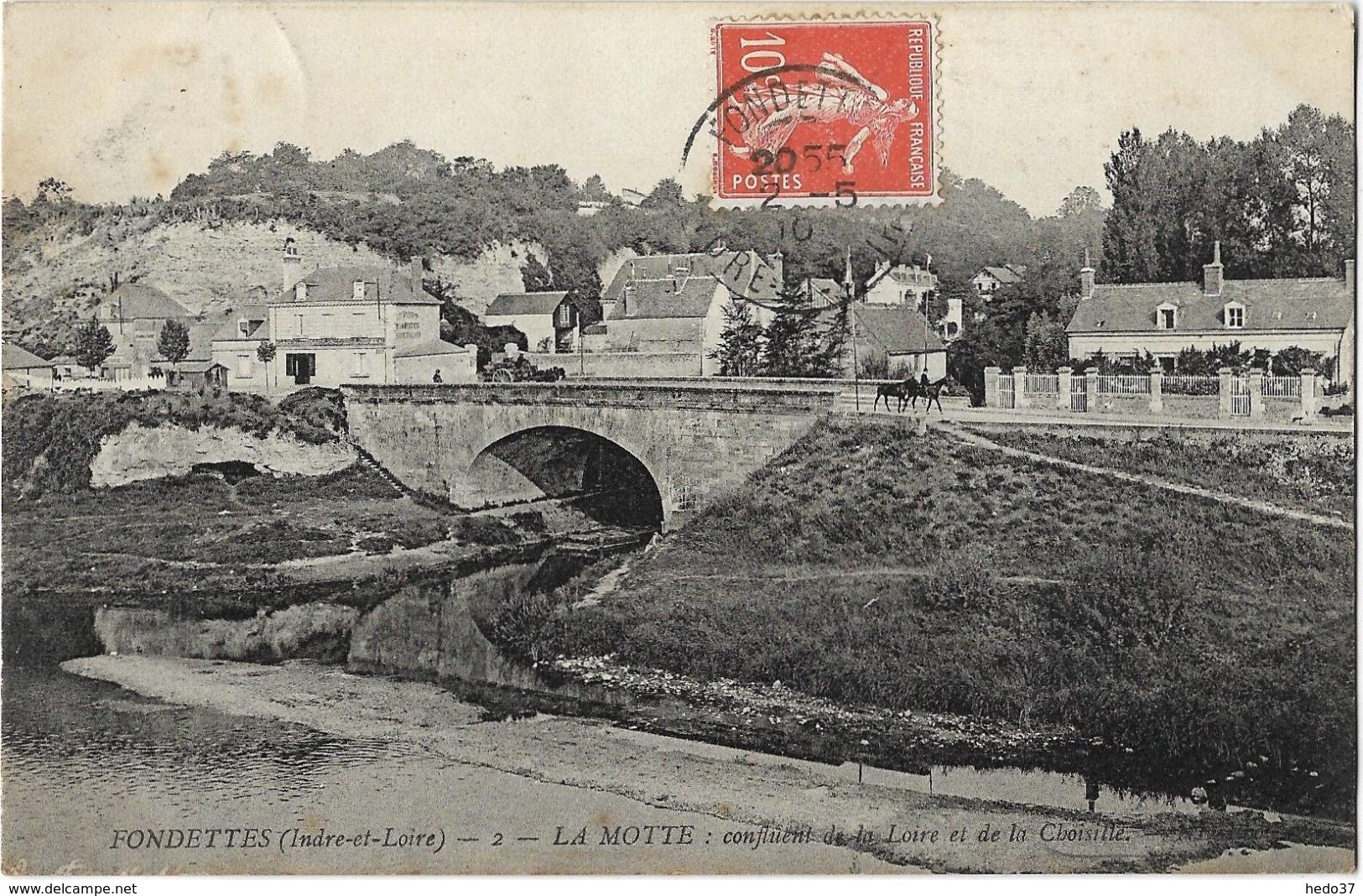 Fondettes - La Motte : Confluent De La Loire Et De La Choisille - Fondettes