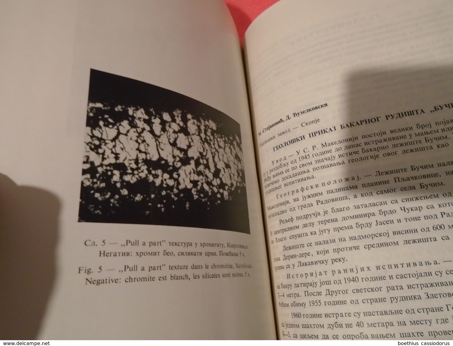 macedoine : BULLETIN GEOLOGIQUE DE LA REPUBLIQUE SOCIALISTIQUE MACEDONIENNE   FASC 12 / 1965 / SKOPJE