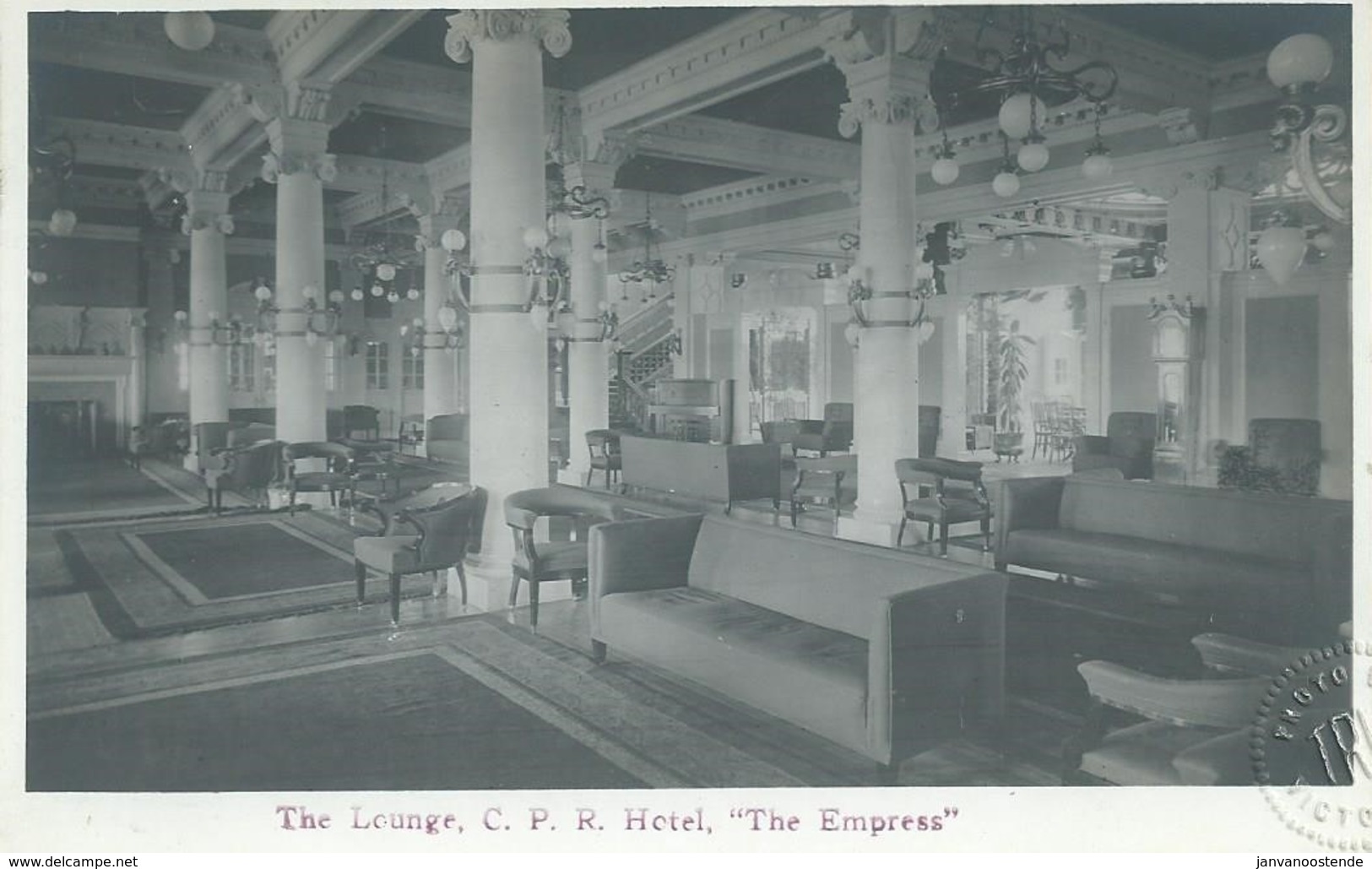 1784. Canada Victoria , BC   C.P.R. Hotel Empress - The Lounge - Victoria