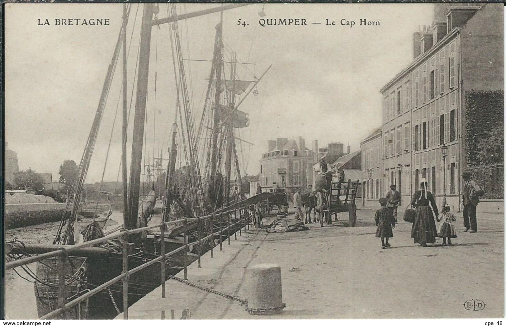 Finistère : Quimper, Le Cap Horn - Quimper