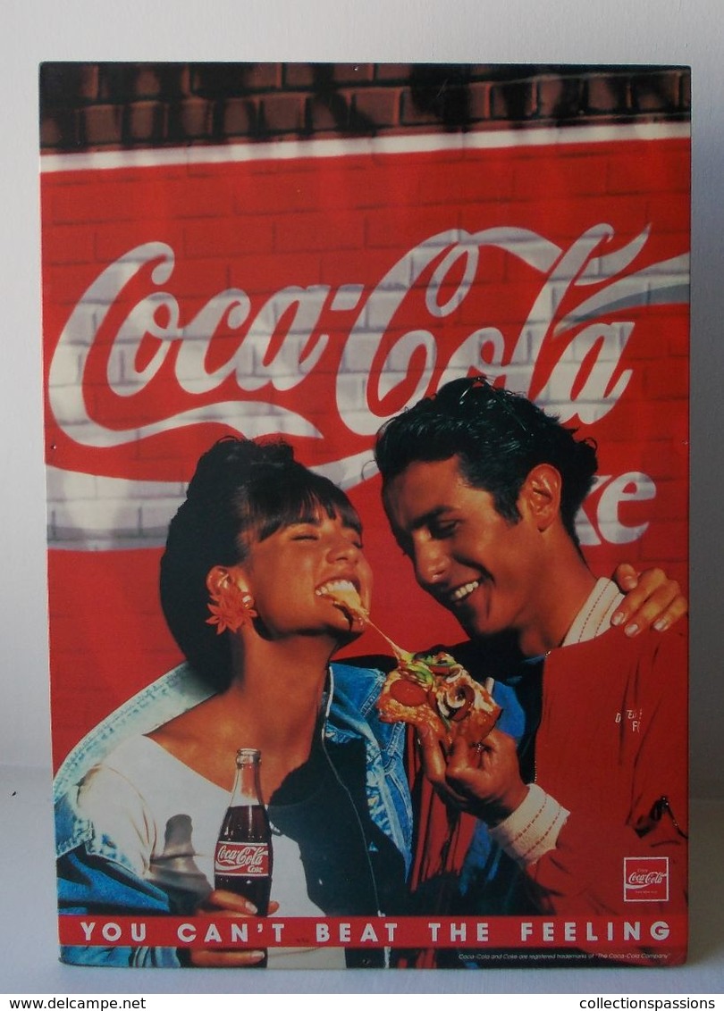 - Carton Publicitaire. COCA COLA - - Poster & Plakate