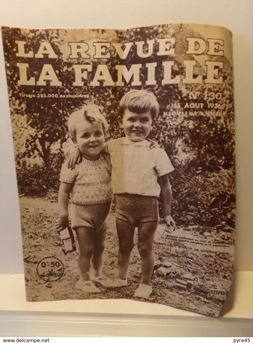 " La Revue De La Famille " N° 130 Du 15 Août 1936 ( 27 Pages ) - 1900 - 1949