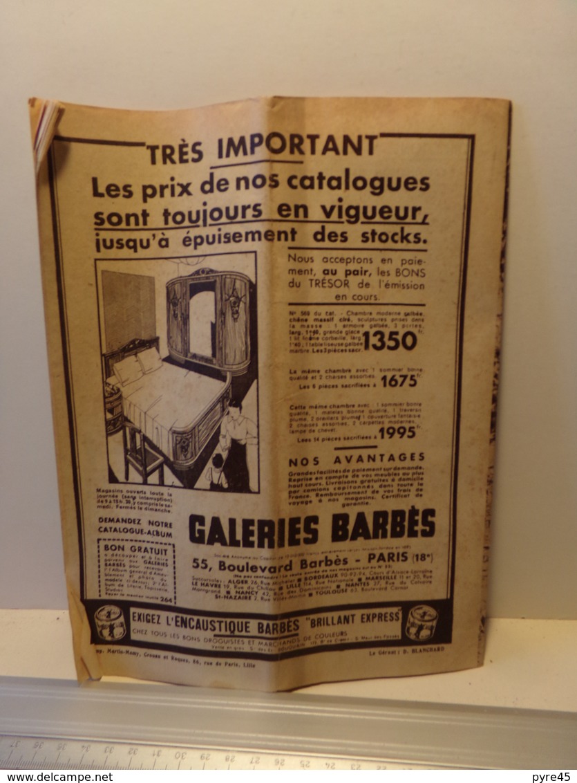 " La Revue De La Famille " N° 130 Du 15 Août 1936 ( 27 Pages ) - 1900 - 1949