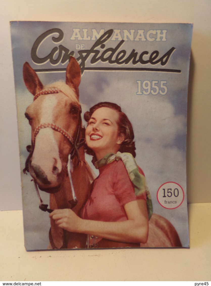 Almanach De " Confidences " 1955 ( 192 Pages ) - Autres & Non Classés