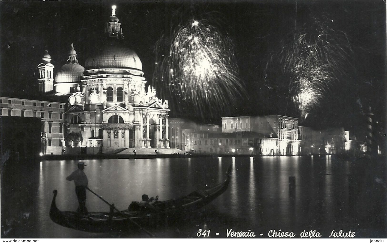 Cpsm Format Cpa.841. VENEXIA . CHIESA DELLA SALUTE . AFFR AU VERSO . 2 SCANES - Venezia (Venice)