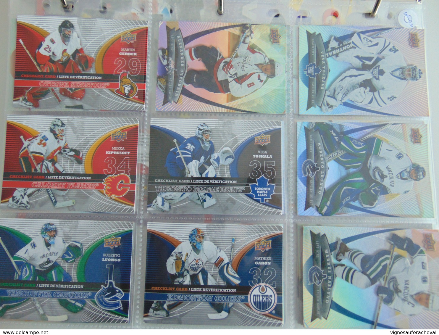 Cartes Hockey McDonald 2008 Set De Base  Incomplet  (45/50 Cartes) - Catalogues