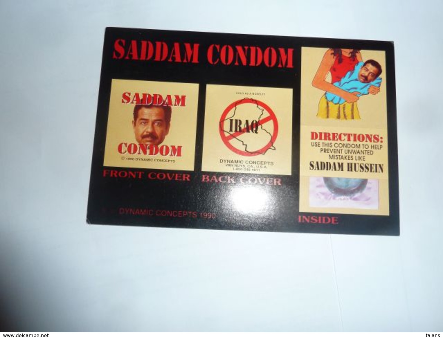 Saddam Condom Iraq - Non Classificati