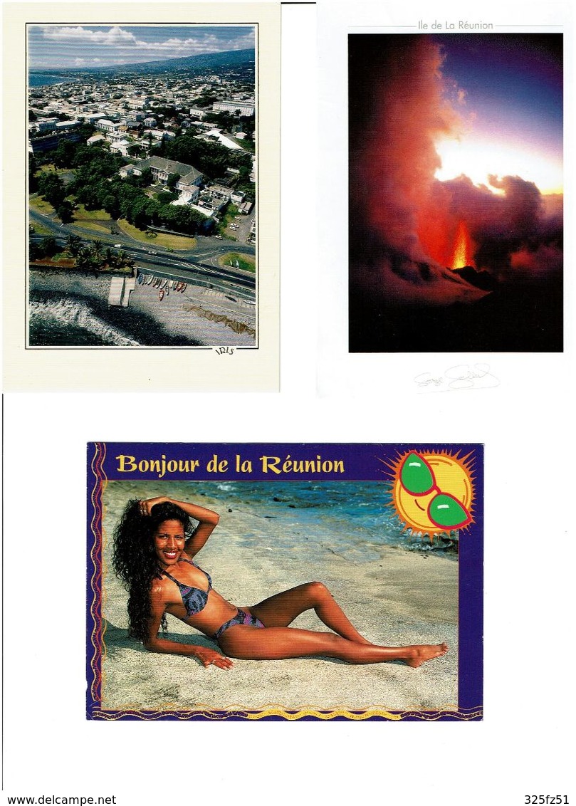 974 / REUNION /  Lot De 43 Cartes Postales Modernes Neuves - 5 - 99 Cartes
