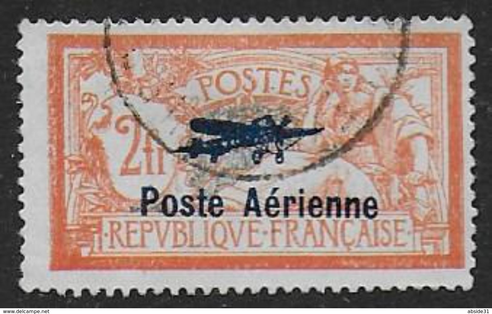 Poste Aérienne N° 1 - Cote : 250 € - 1927-1959 Oblitérés