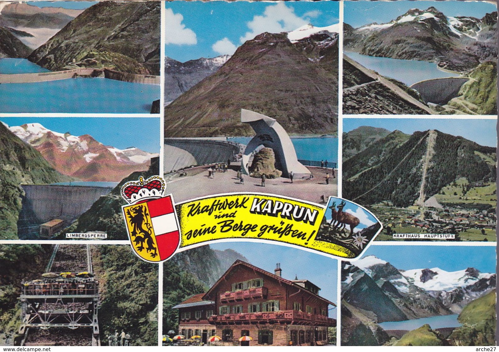 CPSM - KAPRUN - Multi Vues - GF.2040 - Kaprun