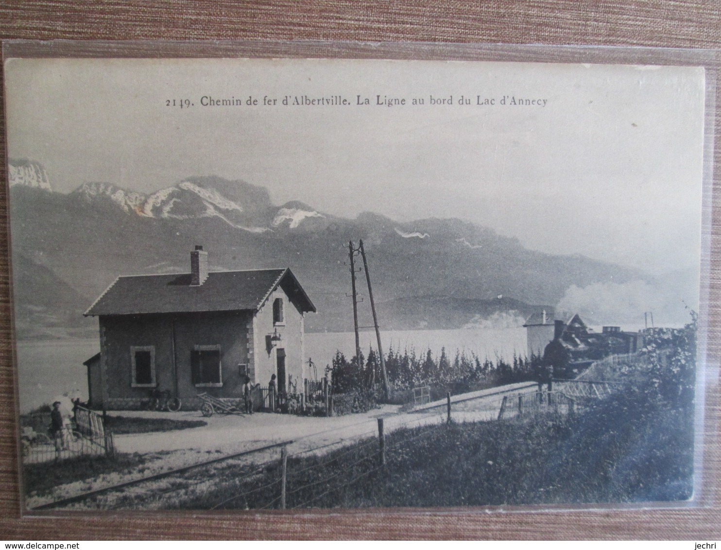 Chemin De Fer D Albertville , La Ligne Au Bord Du Lac D Annecy - Other & Unclassified