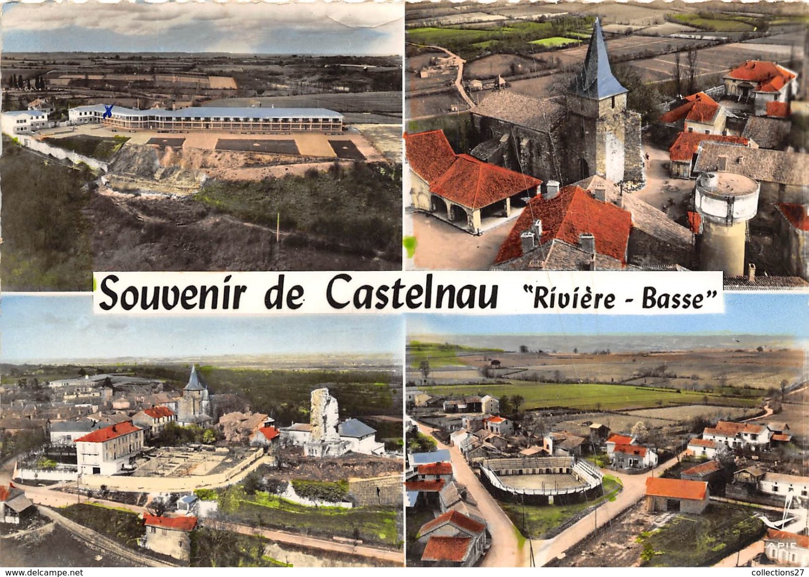 65-CASTELNAU- RIVIERE BASSE - MULTIVUES - Castelnau Riviere Basse