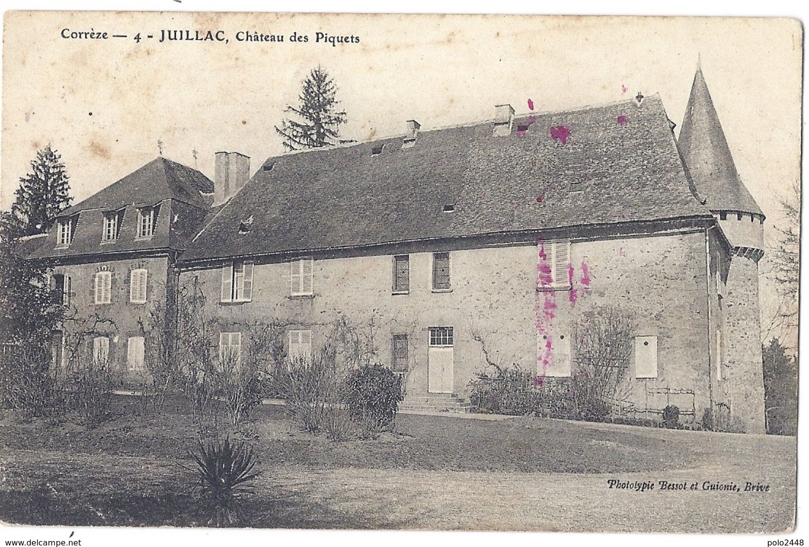 CPA - Juillac - Château Des Piquets - Juillac