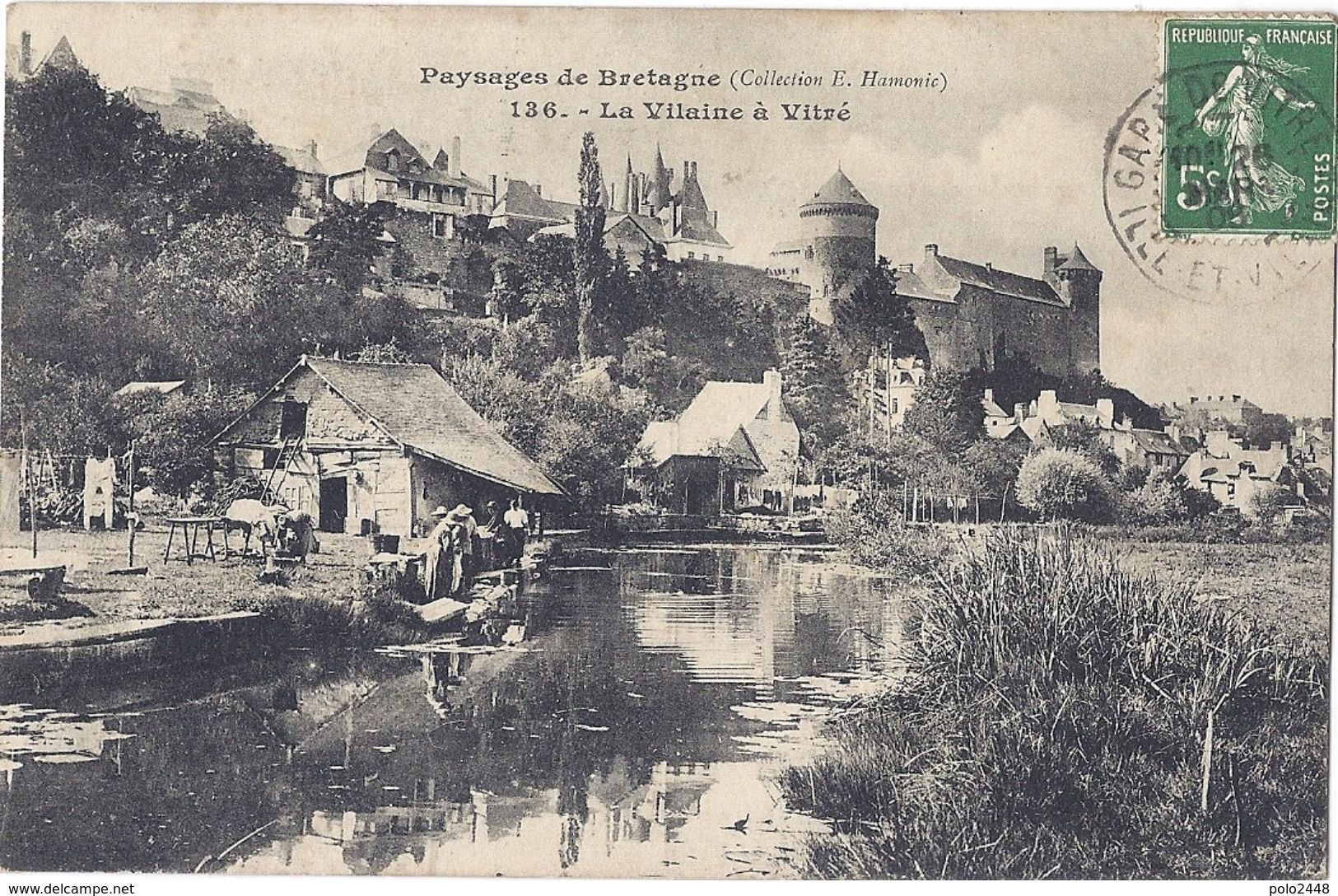 CPA - Vitré - La Vilaine - Vitre