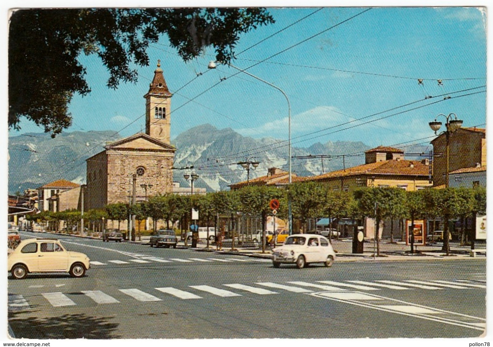 MARINA DI CARRARA - PIAZZA GINO MENCONI - 1974 - AUTOMOBILI - CARS - Carrara