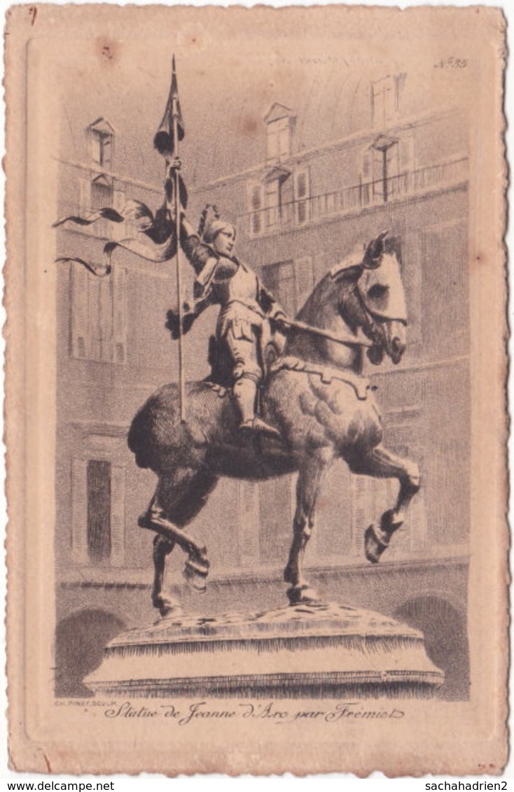 54. NANCY. Statue De Jeanne D'Arc Par Frémier. 35 - Nancy