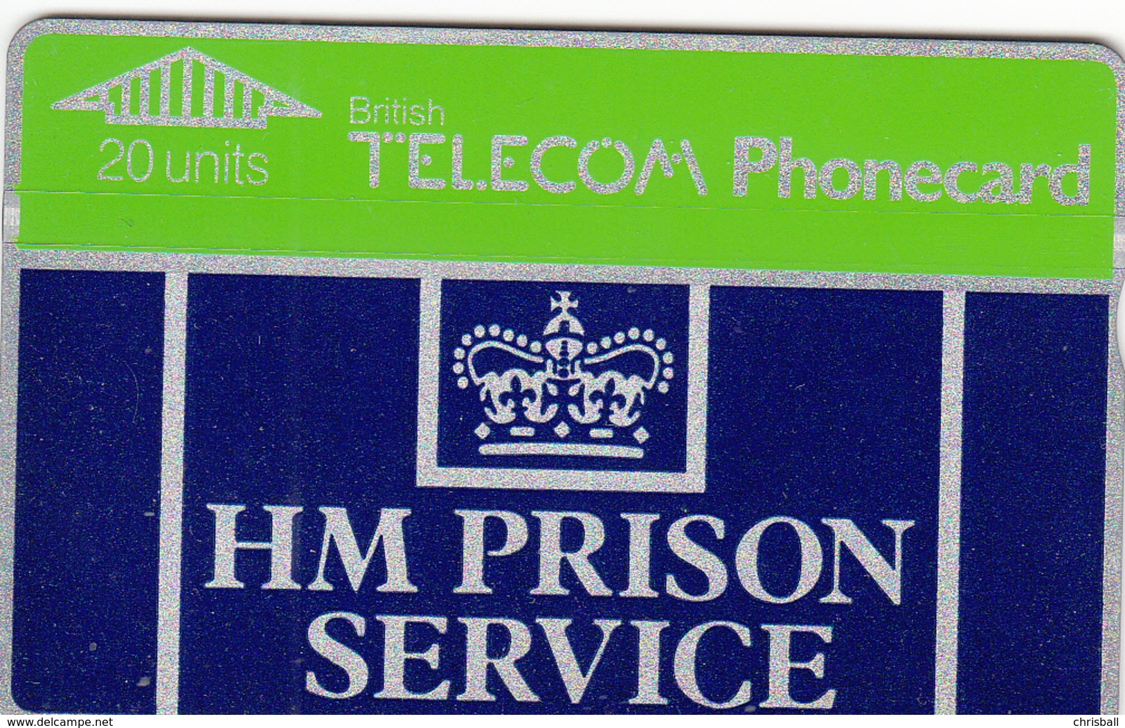 BT   Phonecard - HM Prison Service - Superb Fine Used Condition - Gevangenissen