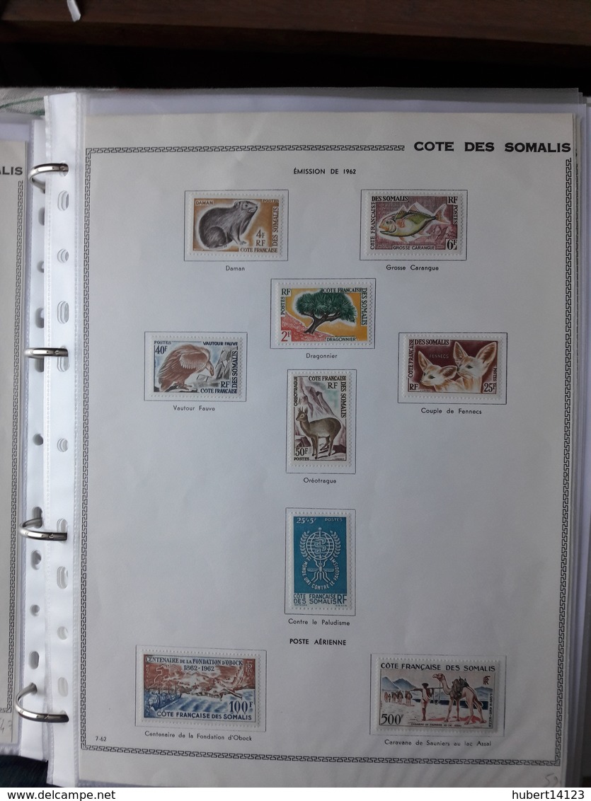 COTE DES SOMALIS - COLLECTION COMPLETE DE 1958 A 1966 Neufs Avec Charnière - Unused Stamps