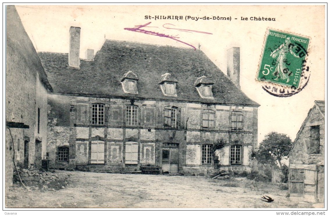 63 SAINT-HILAIRE - Le Chateau - Autres & Non Classés