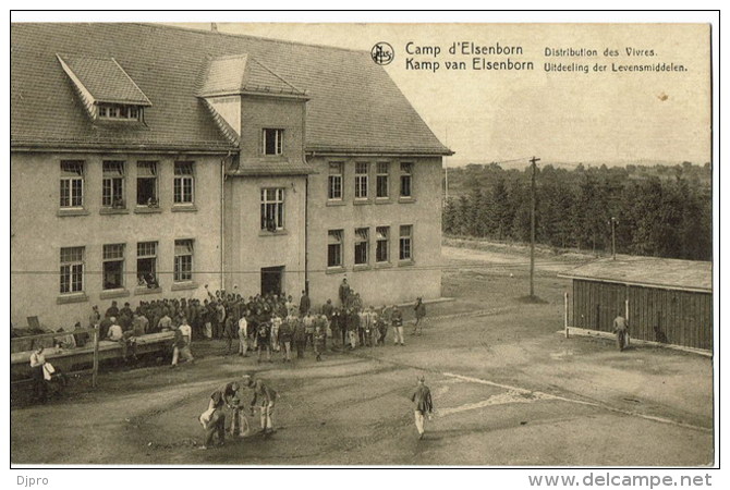 Camp D'elsenborn  Distribution Des Vivres - Elsenborn (Kamp)